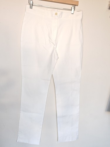 Celine damen hose weiß gerade - weiß,