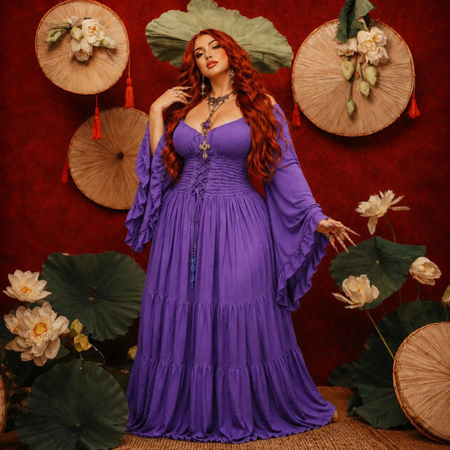 Renaissance dress women 3 - dress,, 3/4