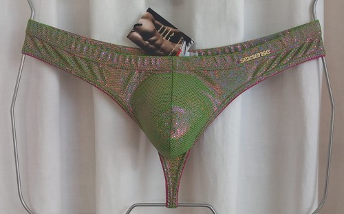 Bodybuilding posing slip grün - slip,